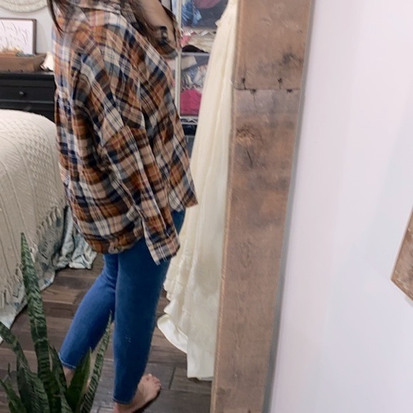 French Connection plaid shirt size medium - Picture 5 of 9